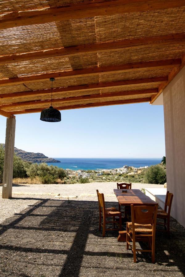 Almond Cottage With A Sea View Above Plakias Exterior photo